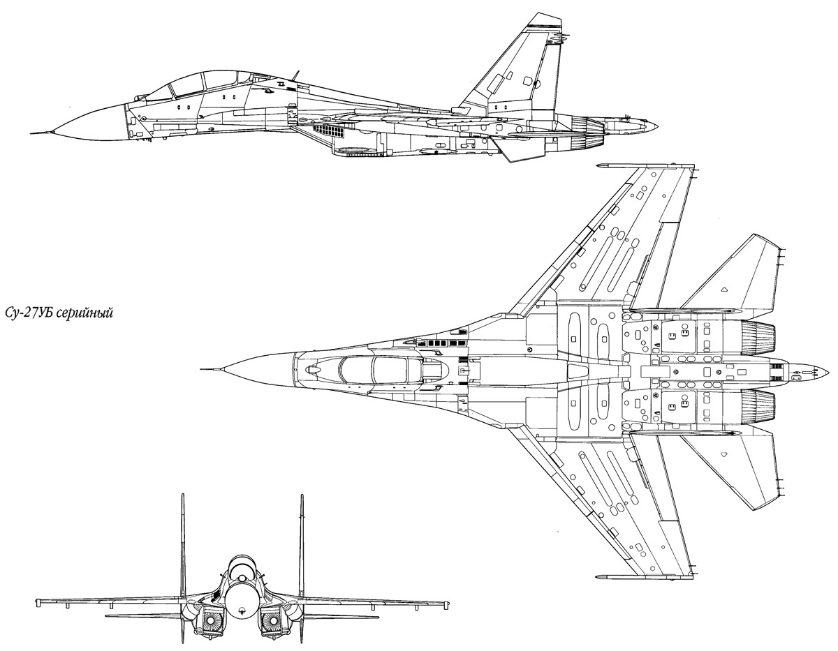 Су 34 нарисовать