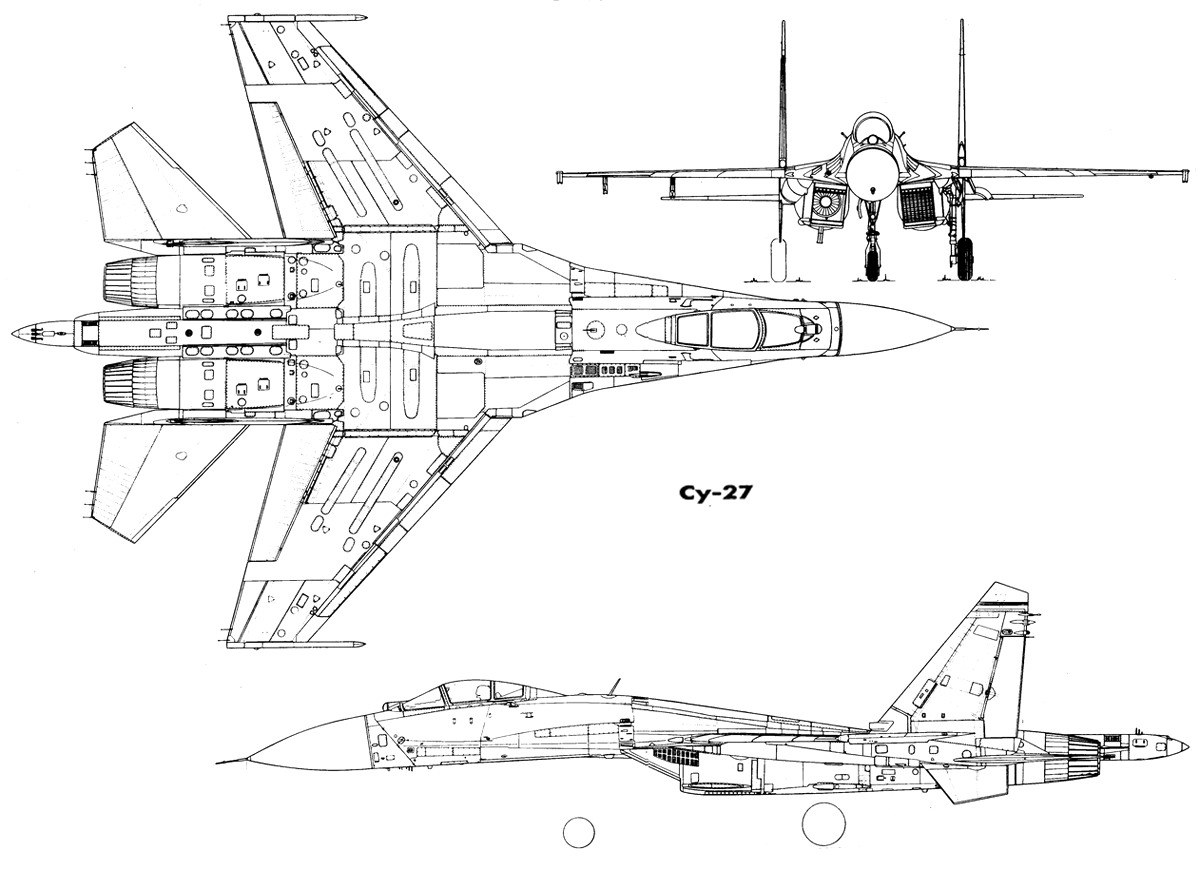 Су 35 рисунок