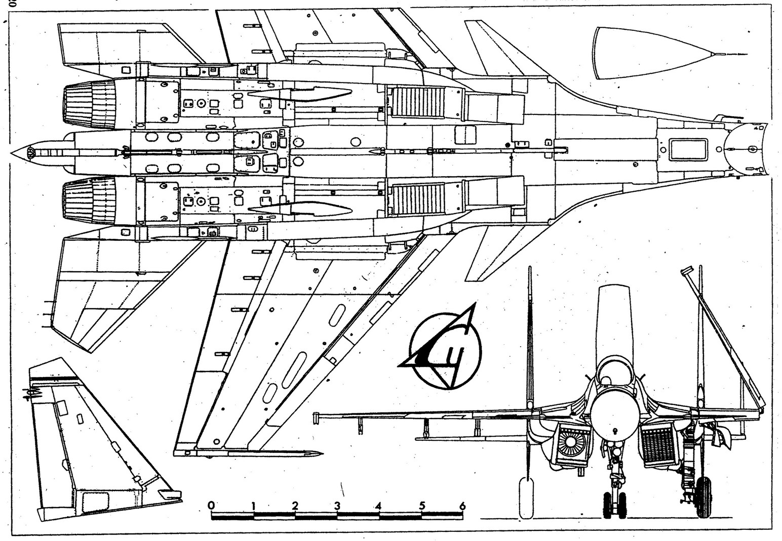 Су 27 чертеж