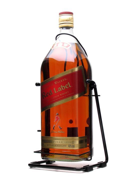 Виски 4. Johnnie Walker Red Label 4,5. Виски Джонни Уокер ред лейбл 4.5л. Виски Johnnie Walker Red Label, 4.5 л, подарочная упаковка. Виски Johnnie Walker 5л.